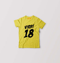 Load image into Gallery viewer, Virat Kohli Kids T-Shirt for Boy/Girl-Yellow-Ektarfa.online
