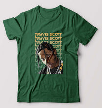 Load image into Gallery viewer, Travis Scott T-Shirt for Men-Bottle Green-Ektarfa.online