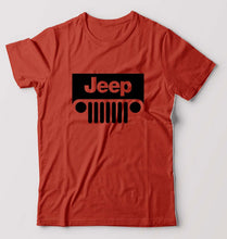 Load image into Gallery viewer, Jeep T-Shirt for Men-Orange-Ektarfa.online