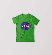 Load image into Gallery viewer, Nasa Kids T-Shirt for Boy/Girl-Flag green-Ektarfa.online