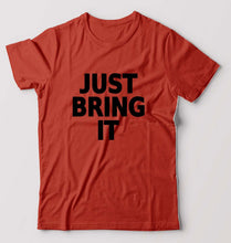 Load image into Gallery viewer, Just Bring IT T-Shirt for Men-Brick red-Ektarfa.online