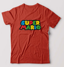 Load image into Gallery viewer, Super Mario T-Shirt for Men-Brick Red-Ektarfa.online