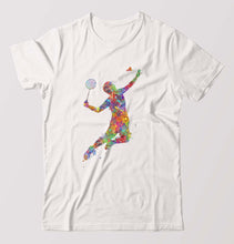Load image into Gallery viewer, Badminton T-Shirt for Men-White-Ektarfa.online