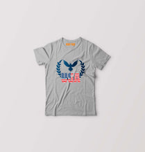 Load image into Gallery viewer, USA America Kids T-Shirt for Boy/Girl-Grey-Ektarfa.online