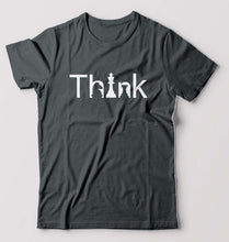 Load image into Gallery viewer, Chess Think T-Shirt for Men-Steel grey-Ektarfa.online