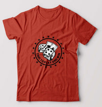Load image into Gallery viewer, Poker T-Shirt for Men-Brick Red-Ektarfa.online