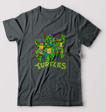 Load image into Gallery viewer, Ninja Turtles TMNT T-Shirt for Men-Steel Grey-Ektarfa.online