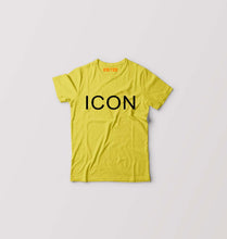 Load image into Gallery viewer, ICON Kids T-Shirt for Boy/Girl-Yellow-Ektarfa.online
