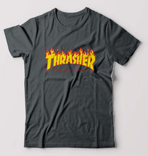 Load image into Gallery viewer, Thrasher T-Shirt for Men-Steel grey-Ektarfa.online