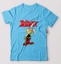 Load image into Gallery viewer, Asterix T-Shirt for Men-Light Blue-Ektarfa.online