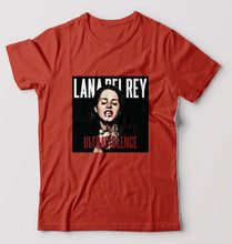 Load image into Gallery viewer, Lana Del Rey T-Shirt for Men-Brick Red-Ektarfa.online