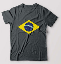 Load image into Gallery viewer, Brazil T-Shirt for Men-Steel Grey-Ektarfa.online