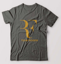 Load image into Gallery viewer, Roger Federer T-Shirt for Men-Charcoal-Ektarfa.online