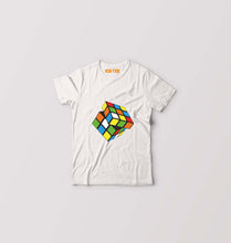 Load image into Gallery viewer, Rubik's Cube Kids T-Shirt for Boy/Girl-White-Ektarfa.online