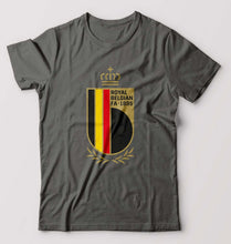 Load image into Gallery viewer, Belgium Football T-Shirt for Men-Charcoal-Ektarfa.online