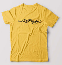 Load image into Gallery viewer, Ed Hardy T-Shirt for Men-Golden yellow-Ektarfa.online