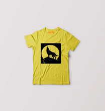 Load image into Gallery viewer, WOLF Kids T-Shirt for Boy/Girl-Yellow-Ektarfa.online