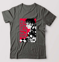 Load image into Gallery viewer, Demon Slayer T-Shirt for Men-Charcoal-Ektarfa.online