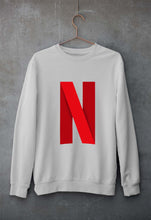 Load image into Gallery viewer, Netflix Unisex Sweatshirt for Men/Women-Grey Melange-Ektarfa.online