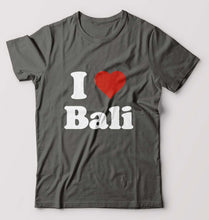 Load image into Gallery viewer, I Love Bali T-Shirt for Men-Charcoal-Ektarfa.online