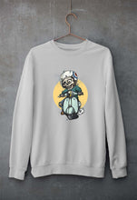 Load image into Gallery viewer, Skull Unisex Sweatshirt for Men/Women-Grey Melange-Ektarfa.online