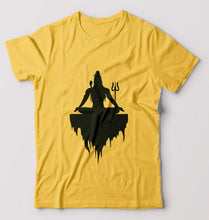 Load image into Gallery viewer, Mahakal Mahadev Bholenath Shiva Shivji T-Shirt for Men-Golden Yellow-Ektarfa.online