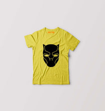 Load image into Gallery viewer, Black Panther Superhero Kids T-Shirt for Boy/Girl-Yellow-Ektarfa.online