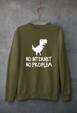 Load image into Gallery viewer, Internet Unisex Sweatshirt for Men/Women-Olive Green-Ektarfa.online