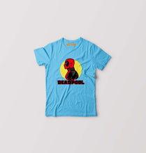 Load image into Gallery viewer, Deadpool Superhero Kids T-Shirt for Boy/Girl-Light Blue-Ektarfa.online