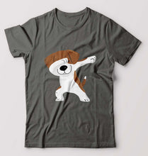 Load image into Gallery viewer, Dab Dog T-Shirt for Men-Charcoal-Ektarfa.online