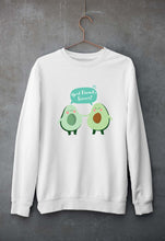 Load image into Gallery viewer, Avocado BFF Unisex Sweatshirt for Men/Women-White-Ektarfa.online