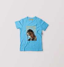 Load image into Gallery viewer, Travis Scott Kids T-Shirt for Boy/Girl-Light Blue-Ektarfa.online