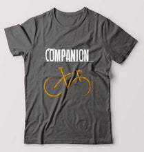 Load image into Gallery viewer, Cycling Companion T-Shirt for Men-Charcoal-Ektarfa.online