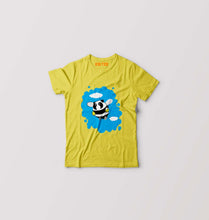 Load image into Gallery viewer, Panda Bee Kids T-Shirt for Boy/Girl-Yellow-Ektarfa.online