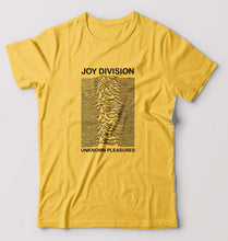 Load image into Gallery viewer, Joy Division T-Shirt for Men-Golden yellow-Ektarfa.online