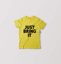 Load image into Gallery viewer, Just Bring IT Kids T-Shirt for Boy/Girl-Yellow-Ektarfa.online
