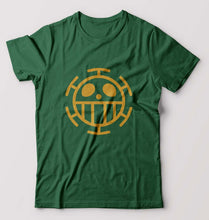 Load image into Gallery viewer, One Piece T-Shirt for Men-Bottle Green-Ektarfa.online