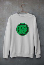 Load image into Gallery viewer, Hulk Unisex Sweatshirt for Men/Women-Grey Melange-Ektarfa.online