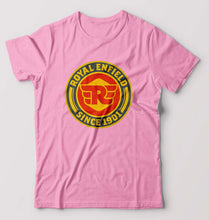 Load image into Gallery viewer, Royal Enfield T-Shirt for Men-Light Baby Pink-Ektarfa.online