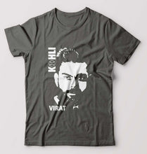 Load image into Gallery viewer, Virat Kohli T-Shirt for Men-Charcoal-Ektarfa.online