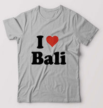 Load image into Gallery viewer, I Love Bali T-Shirt for Men-Grey Melange-Ektarfa.online