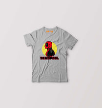 Load image into Gallery viewer, Deadpool Superhero Kids T-Shirt for Boy/Girl-Grey Melange-Ektarfa.online