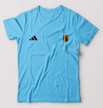 Load image into Gallery viewer, Belgium Football T-Shirt for Men-Light Blue-Ektarfa.online