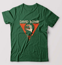 Load image into Gallery viewer, David Bowie T-Shirt for Men-Bottle Green-Ektarfa.online