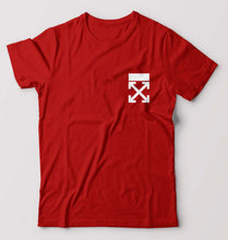 Load image into Gallery viewer, off White logo T-Shirt for Men-Red-Ektarfa.online