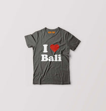 Load image into Gallery viewer, I Love Bali Kids T-Shirt for Boy/Girl-Charcoal-Ektarfa.online