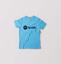 Load image into Gallery viewer, Spotify Kids T-Shirt for Boy/Girl-Light Blue-Ektarfa.online