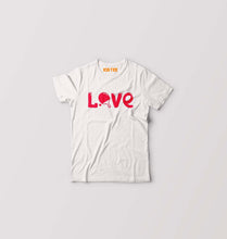 Load image into Gallery viewer, Love Table Tennis (TT) Kids T-Shirt for Boy/Girl-White-Ektarfa.online