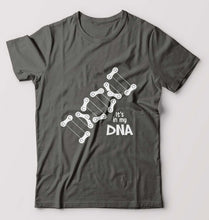 Load image into Gallery viewer, Cycling DNA T-Shirt for Men-Charcoal-Ektarfa.online