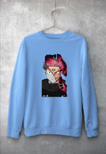 Load image into Gallery viewer, Sukuna Anime Unisex Sweatshirt for Men/Women-Baby Blue-Ektarfa.online